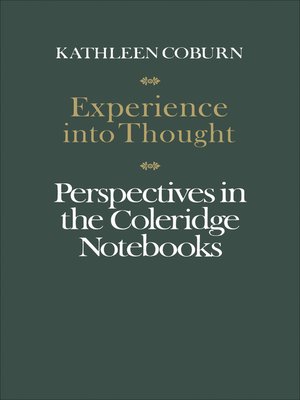 cover image of Experience into Thought